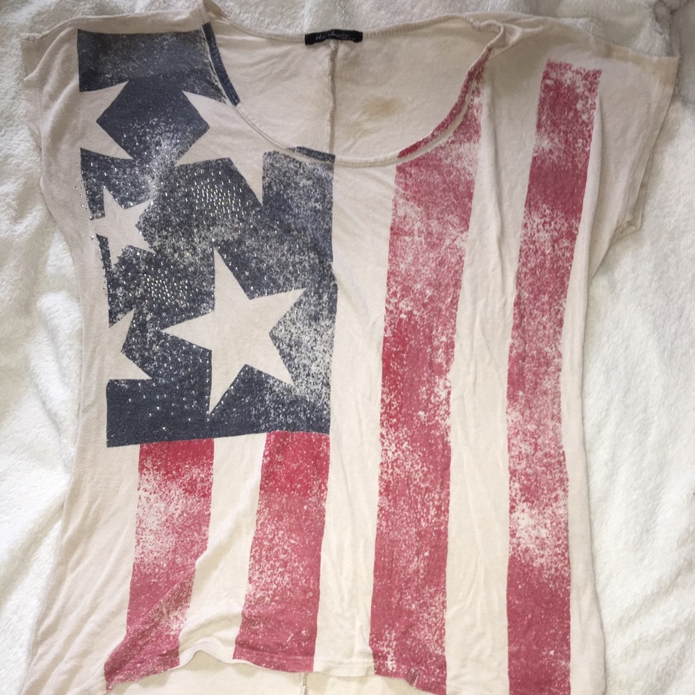 American flag t-shirt